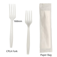 Ensemble de couteaux, fourchettes et cuillères biodégradables et compostables, emballage personnalisé, couleur au choix, pour distributeurs et importateurs