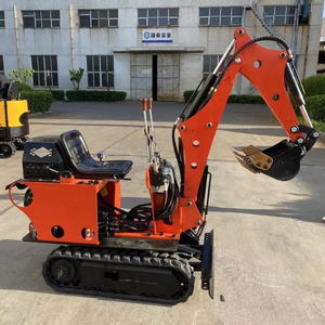 รถขุดขนาดเล็กสำหรับใช้ในบ้านน้ำหนัก800กก. พร้อมอุปกรณ์เสริมสำหรับแกว่งบูมมีหลังคา CE EPA - Product Image 4
