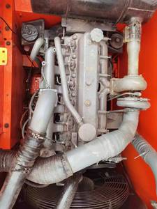 Excavatrice Doosan DX225LC couleur orange, engin de construction lourd sur chenilles, moteur coréen, équipement d'occasion, moteur, boîte de vitesses, pompe - Product Image 5