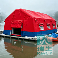 inflable impermeable de despliegue rápido para emergencias y rescate destinada a albergues de emergencia y hospitales de campaña