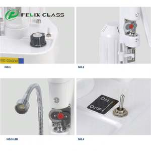 เครื่องเจาะและทำรอยบากเลนส์แบบออปติคอล รุ่น CP-2A สำหรับแว่นตาไร้กรอบ - Product Image 2