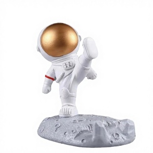 Soporte Creativo y Lindo para Teléfono Móvil con Diseño <span class=keywords><strong>de</strong></span> Búho Pintado a Mano, Ideal para Ver Series y Películas, con Temática <span class=keywords><strong>de</strong></span> Anime y Astronautas - Product Image 4