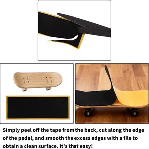 Bandes adhésives en mousse pour fingerboards, autocollants en mousse, mini grip tape pour <span class=keywords><strong>jeux</strong></span> et figures <span class=keywords><strong>de</strong></span> fingerboard - Product Image 4