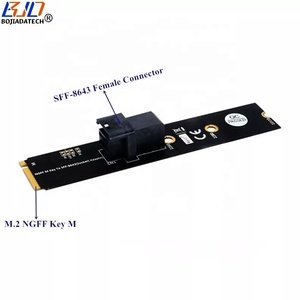 Mini Sas SFF-8643 Kết Nối Để Ngff M.2 Key-M Giao Diện Chuyển Đổi Adapter Thẻ Cho U.2 NVMe <span class=keywords><strong>SSD</strong></span> Trong Kho - Product Image 1