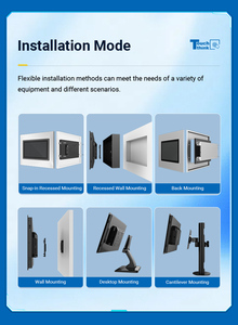 Système embarqué tout-en-un 7-23,8 pouces, PC industriel à écran tactile, nouveau cadre fin, écran tactile, 2-8 Go de RAM, 16 Go-1 To de SSD pour - Product Image 6