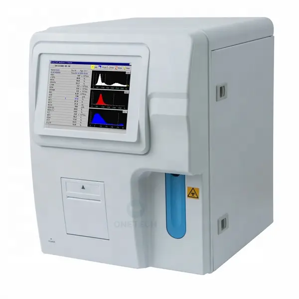 Chất lượng cao duy nhất kênh xách tay 3 phần hoàn toàn tự động huyết học Analyzer Analyzer máy