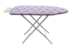 Có thể điều chỉnh gấp bàn ủi bảng 18 "x 48" gỗ & vải chất liệu cho quần áo sử dụng nhiều màu - Product Image 3