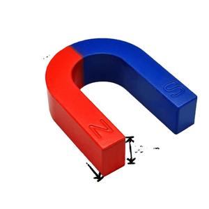 Kit d'expérimentation scientifique en physique de deuxième année <span class=keywords><strong>Aimant</strong></span> en fer à cheval en forme de U pour enfants <span class=keywords><strong>Aimant</strong></span> en ferrite à pôle <span class=keywords><strong>positif</strong></span> <span class=keywords><strong>négatif</strong></span> NS - Product Image 5