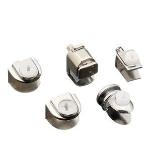 Shengyuan Zinc Alloy Glass Clips Nickel Plated Easy Installation For Furniture Shelf Support - Product Image 4