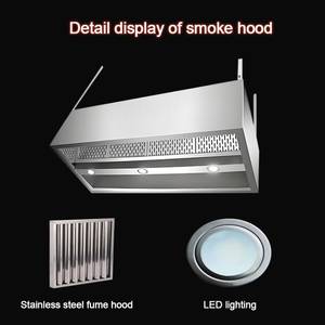 JINJELI Factory Direct Restaurante <span class=keywords><strong>Extractor</strong></span> <span class=keywords><strong>de</strong></span> <span class=keywords><strong>cocina</strong></span> <span class=keywords><strong>Cocina</strong></span> <span class=keywords><strong>Extractor</strong></span> <span class=keywords><strong>de</strong></span> <span class=keywords><strong>aire</strong></span> fresco Campana <span class=keywords><strong>de</strong></span> escape <span class=keywords><strong>de</strong></span> acero inoxidable - Product Image 4