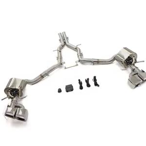 EXR pour Mercedes-Benz <span class=keywords><strong>E55</strong></span> <span class=keywords><strong>AMG</strong></span> <span class=keywords><strong>W211</strong></span>, silencieux à valve en acier inoxydable poli miroir, épaisseur 1,5 mm, échappement à commande à distance, catback - Product Image 6