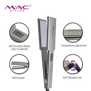 <span class=keywords><strong>Fer</strong></span> <span class=keywords><strong>à</strong></span> <span class=keywords><strong>lisser</strong></span> professionnel en céramique PTC 2 en 1 pour cheveux, <span class=keywords><strong>fer</strong></span> <span class=keywords><strong>à</strong></span> friser et <span class=keywords><strong>à</strong></span> <span class=keywords><strong>lisser</strong></span>, plaque miroir, lisseur de cheveux - Product Image 3