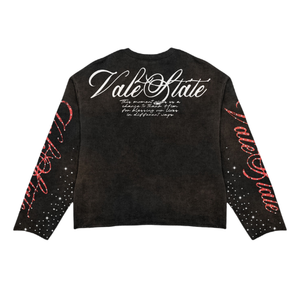 ملابس رجالية كاجوال، طقم تي شيرت بأكمام طويلة وياقة دائرية مع طباعة حريرية، وشورت جينز للرجال، ملابس الشارع والهيب هوب بالجملة - Product Image 3