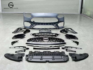 Pièces automobiles pour Mercedes Benz W206 <span class=keywords><strong>c</strong></span>-class facelift C63 <span class=keywords><strong>amg</strong></span> pare-chocs de voiture Grille de voiture C63s <span class=keywords><strong>AMG</strong></span> kits de carrosserie pare-chocs avant W206 - Product Image 3