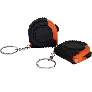 <span class=keywords><strong>Cinta</strong></span> métrica de acero al carbono de doble cara de 1m con llavero personalizado DeDing <span class=keywords><strong>para</strong></span> medir el cuerpo y cierre deslizante estable - Product Image 1