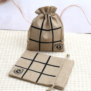 Khuyến Mãi Cao Cấp Biểu Tượng Tùy Chỉnh In Kích Thước Lớn Đay Dây Kéo Túi Cho Vải Giày Hat Quà Tặng Thiết Kế Đặc Biệt Đay Dây Kéo Pouch - Product Image 2