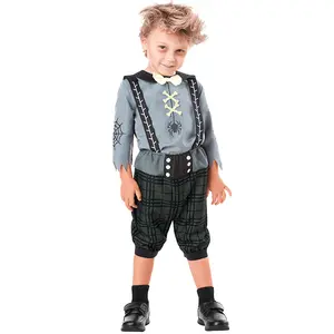 New Designs Halloween Costume Role Play Ghost Party Suspenders Zombie Costume Boy's Clothes