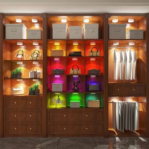 Luces LED para Debajo del Gabinete, Alimentadas por Batería, 16 Colores Cambiables, Control Remoto Inalámbrico - Product Image 4