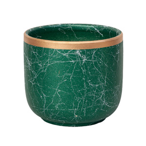 Pots de fleurs en céramique ensemble de 3 pots de fleurs colorés nordiques morden émaillés jardin décoration de la maison en gros pots de plantes pots de fleurs - Product Image 5