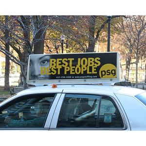 P5mm Outdoor wasserdicht doppelseitiger LED-Bildschirm Autodach Werbe schilder Taxi Top LED-Anzeige Einfache Installation und Wartung - Product Image 4