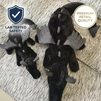 Boneka Naga Onyx Inggris Versi Tinggi untuk Anak-Anak, Super Lembut Isi Kapas PP, Pereda Stres, 50cm-160cm, Hadiah Ulang Tahun