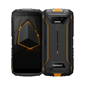 Chegam novas Doogee S41 Max 16GB 256GB Smartphone robusto 6300mAh AI câmera tripla Android 13 NFC 4G telefone robusto