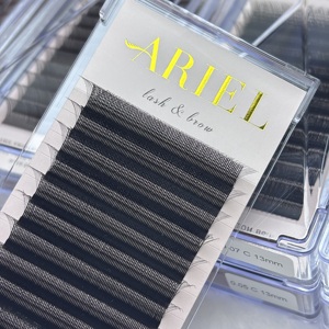 Venta al por mayor <span class=keywords><strong>de</strong></span> fábrica Y W U Shape Lash Extension Cilios Tejido a mano Clover Individual Lash <span class=keywords><strong>De</strong></span> Pestaas Easy Graft Cilia YY Lash Trays - Product Image 5