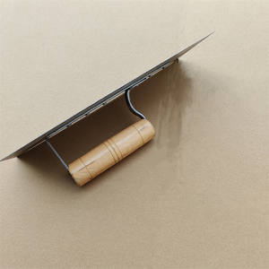 Lame en bois carrée en acier inoxydable de qualité industrielle de 27cm pour la maçonnerie et le plâtrage. - Product Image 3