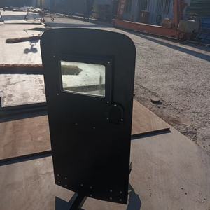 Placa de Protección Táctica Personalizable al por Mayor Directo de Fábrica, Acero de Aleación de Carbono IIIA con Ventana de Visión Cuadrada - Product Image 4