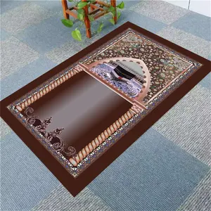 Cheap Customized Interactive Foldable Carpet Luxury Islam Portable Muslim Smart Prayer Mat Gift