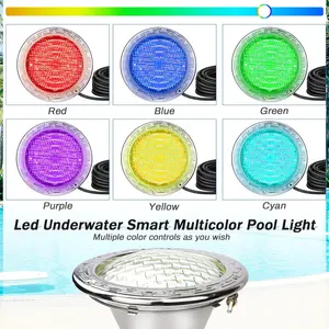 Lampadina di ricambio a LED raffinata per piscina 120V RGB che cambia colore lampadina per controllo interruttore o telecomando Pentair Hayward