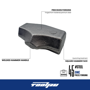 एक टुकड़ा पत्थर हथौड़ा बनाने वाला ओएम टूलपीयू बनाने वाला ओएम टूलपू अनुकूलित - Product Image 4