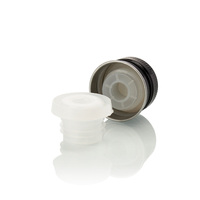 Verseur rétractable escamotable 31.5*24mm personnalisé en aluminium-plastique bouchon de bouteille d'huile d'olive verseur rétractable pour bouchon de bouteille