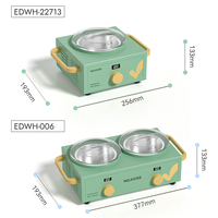 Calentador de cera para depilación de etiqueta privada de 500ml, calentador de cera depilatorio electrónico profesional, máquina de cera con enchufe de EE. UU. para ventas al por mayor