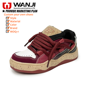 Nuevo estilo de moda Casual cómodo logotipo personalizado de cuero impermeable Zapatos <span class=keywords><strong>Zapatillas</strong></span> de deporte para los hombres - Product Image 5