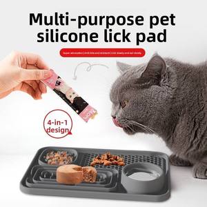 Tappetino <span class=keywords><strong>per</strong></span> Lingeriatura Petop <span class=keywords><strong>per</strong></span> <span class=keywords><strong>Cani</strong></span> e Gatti, Extra Large, in Silicone, Anti-ingozzamento, Resistente ai Morsi, Antiscivolo, Facile da Pulire - Product Image 2