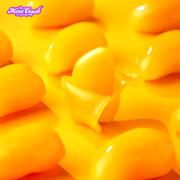 Bonbons pelés Bonbons gommeux Saveurs mélangées Saveur de mangue et collations sucrées en forme de mangue