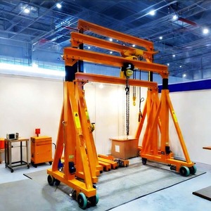 Kran Gantry Portabel Listrik yang Dapat Disesuaikan, Ukuran Kecil 1t 2t 3t 5t 6t 8t 10t 12t 15t - Product Image 5