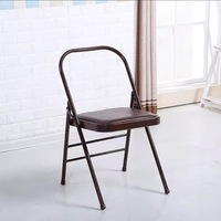 Silla Plegable para Yoga y Pilates Iroga Fitness, con Tubo de Acero Acolchado y Reforzado, Diseño Duradero, 80x50x55cm, para Ejercicios de Yoga en Interiores