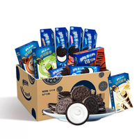 Prix bas en gros Biscuits Oreo Vente chaude Snack chinois Sandwich Biscuits au chocolat Collations exotiques