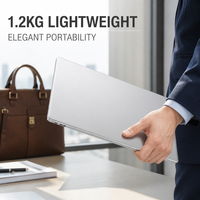 Ordinateur portable professionnel neuf de 14,1 pouces avec écran IPS FHD, processeur Intel J3355 Dual Core 2,5 GHz, 8 Go de RAM, 256 Go de SSD, Windows 11 Home