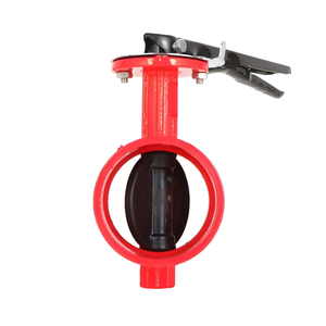 DN50 <span class=keywords><strong>PN10</strong></span> Edelstahl Manuelles Wasser HVAC Absperr klappe Wafer Typ für Rohrleitungen - Product Image 6