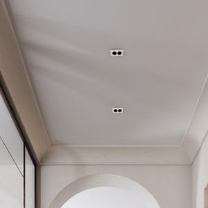 Nouveau type d'éclairage pour magasin intérieur, centre commercial, lampe linéaire encastrée <span class=keywords><strong>rectangulaire</strong></span> à grille LED, CCT réglable, angle réglable, projecteur LED - Product Image 5