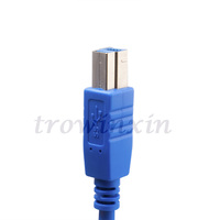 Kabel Printer USB 3.0 Male ke B3.0 Male Kabel Printer Kabel Data Komputer