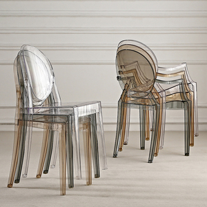 Wholesale Special Modern Design Nordic Ghost Acrylic <strong>Chair</strong> PC Clear Transparent Event Plastic <strong>Chairs</strong> - Product Image 2
