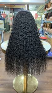 Perruque à Ondes d'Eau de Couleur Naturelle, Cheveux Vierge Non Traités, Grade 12A, 30 Pouces, Perruques avec Fermeture 4X4, Cheveux Humains - Product Image 3