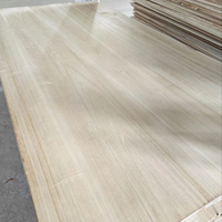 Tablero de Madera de Paulownia Sólida de 1220*2440mm*18mm para Muebles y Ataúdes, Tablero de Empalme Recto de Paulownia