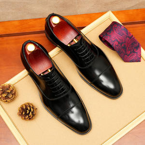 Chaussures plates décontractées et habillées DSYX pour hommes, en cuir véritable respirant, légères, à enfiler, pour affaires, mariage et extérieur - Product Image 1