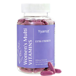 Biotine végétale OEM/ODM pour la santé de la peau et des ongles, multivitamine en gélules molles pour femmes, emballage personnalisé - Product Image 1