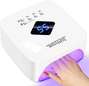 S10 LED Nail Salon Curing Art Manicure Machine Salon Polish Gel Dryer UV Nail Lamp for Nails 120W RechargableL Cordless SUN S10 - Product Image 5
